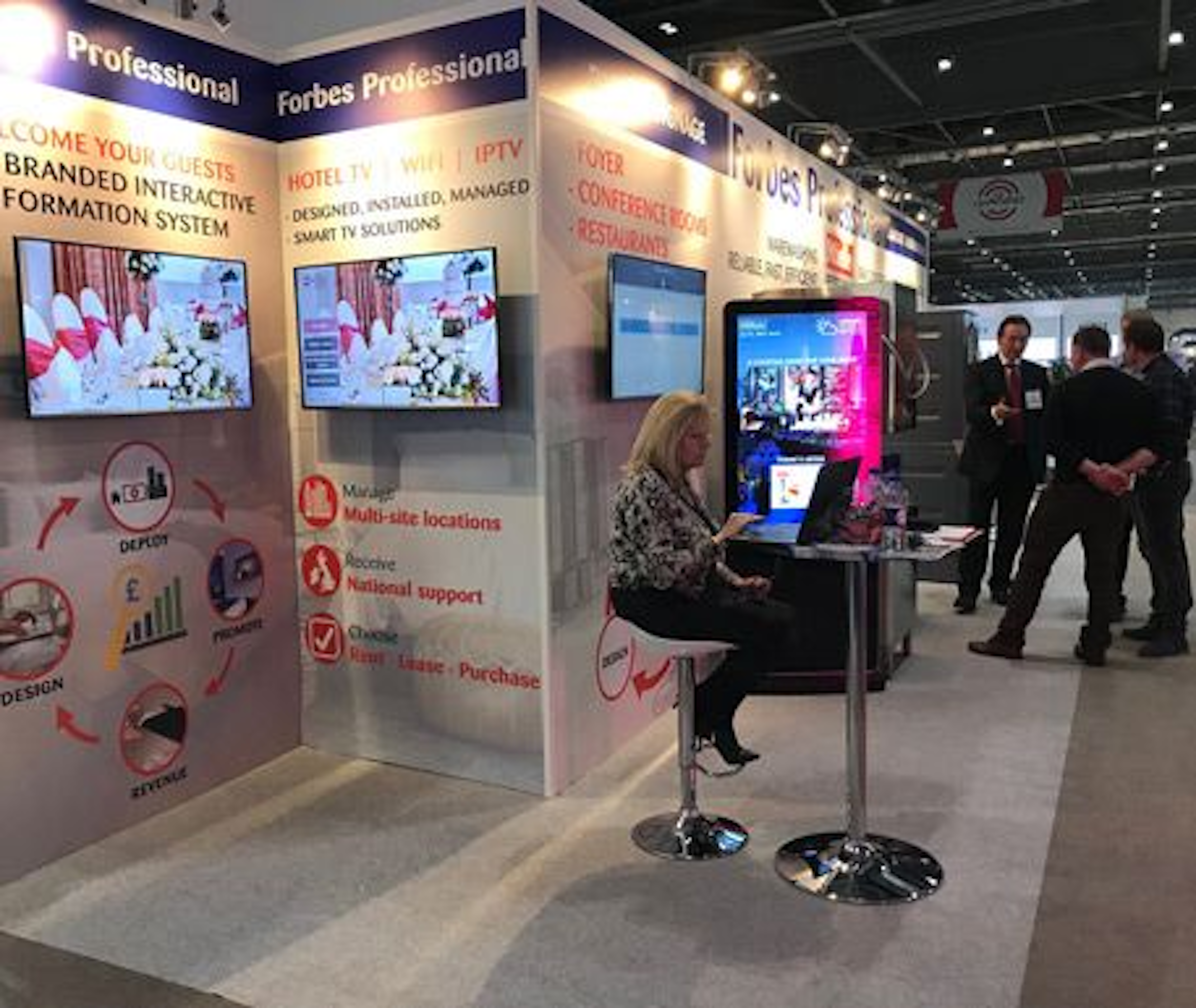 Digital Signage is our Showstopper at Hotelympia
