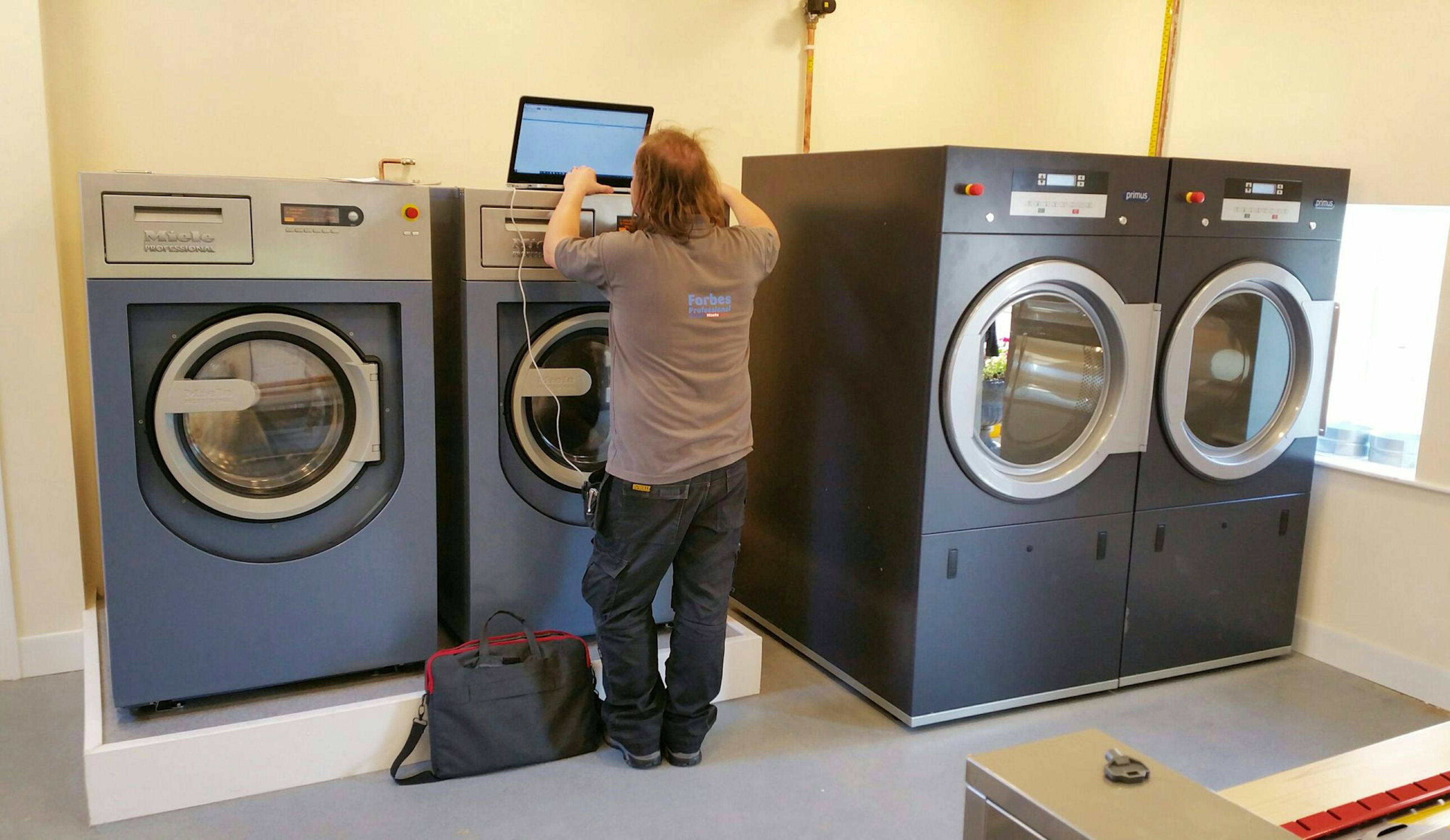 Forbes helps the care industry adhere to stringent laundry regulations.