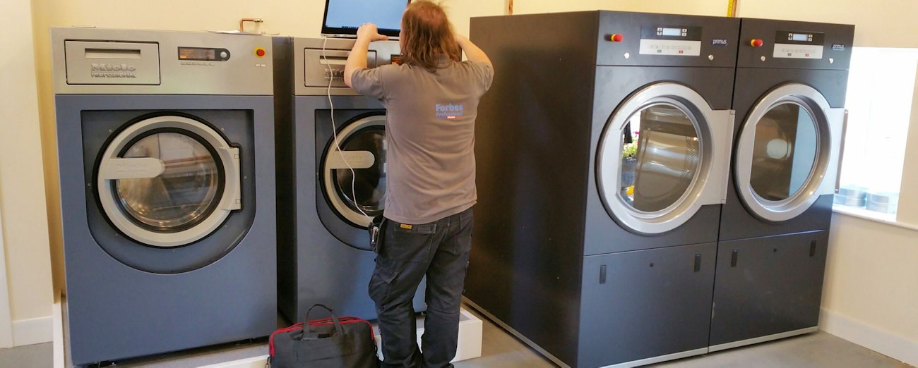 Forbes helps the care industry adhere to stringent laundry regulations.