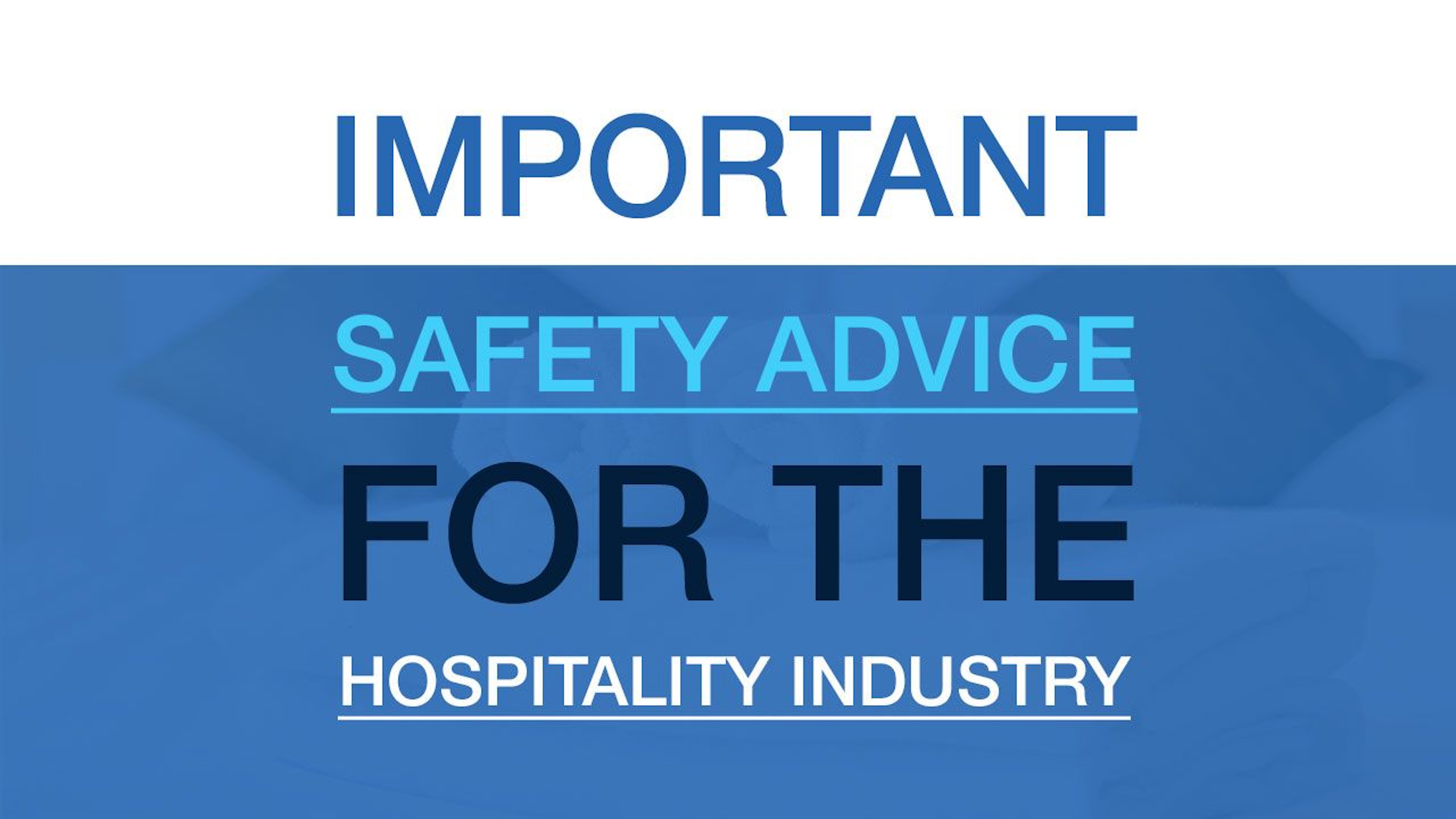 Important advice on re-commissioning dormant machines after lockdown