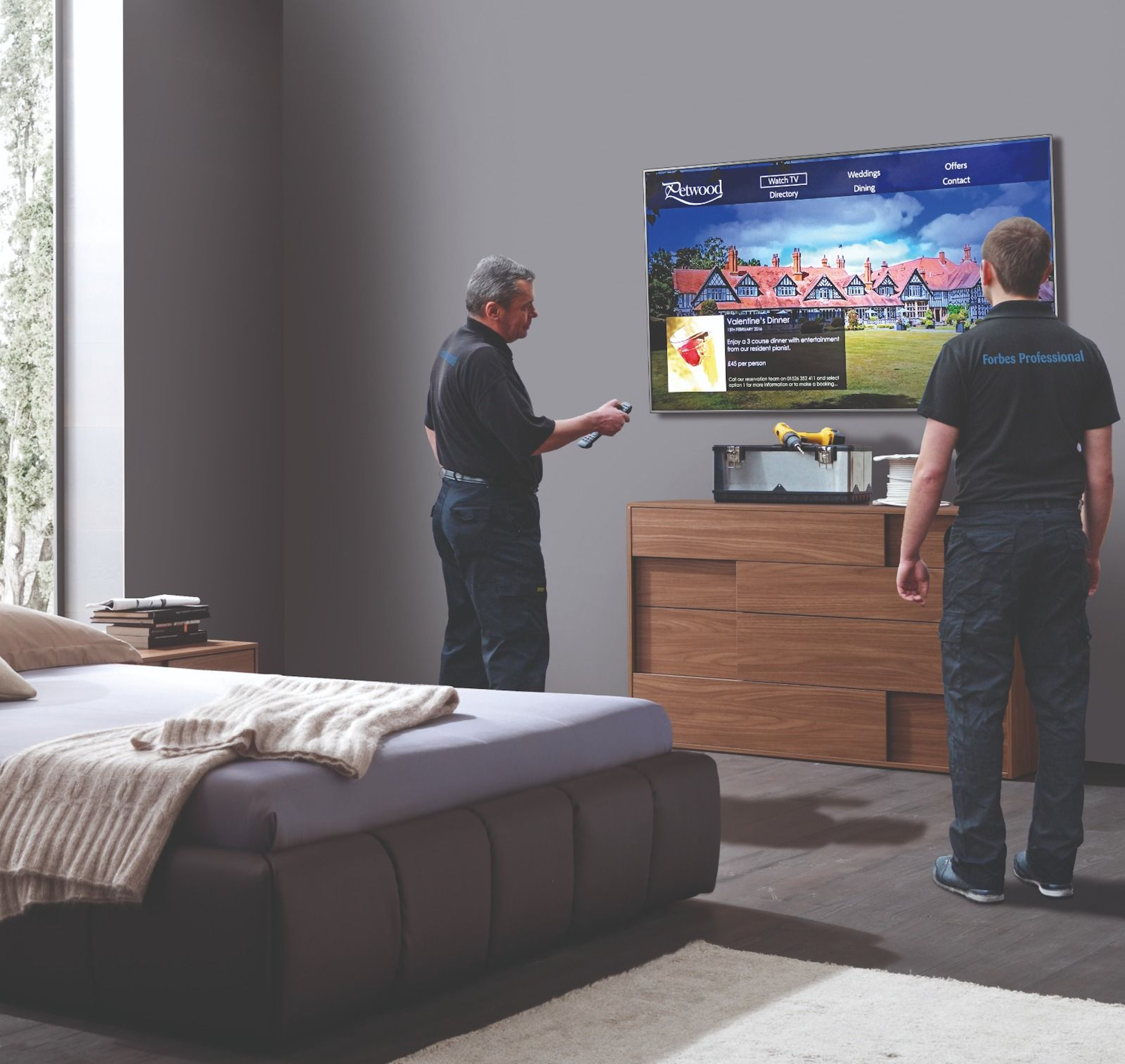How efficient are your hotel TVs?