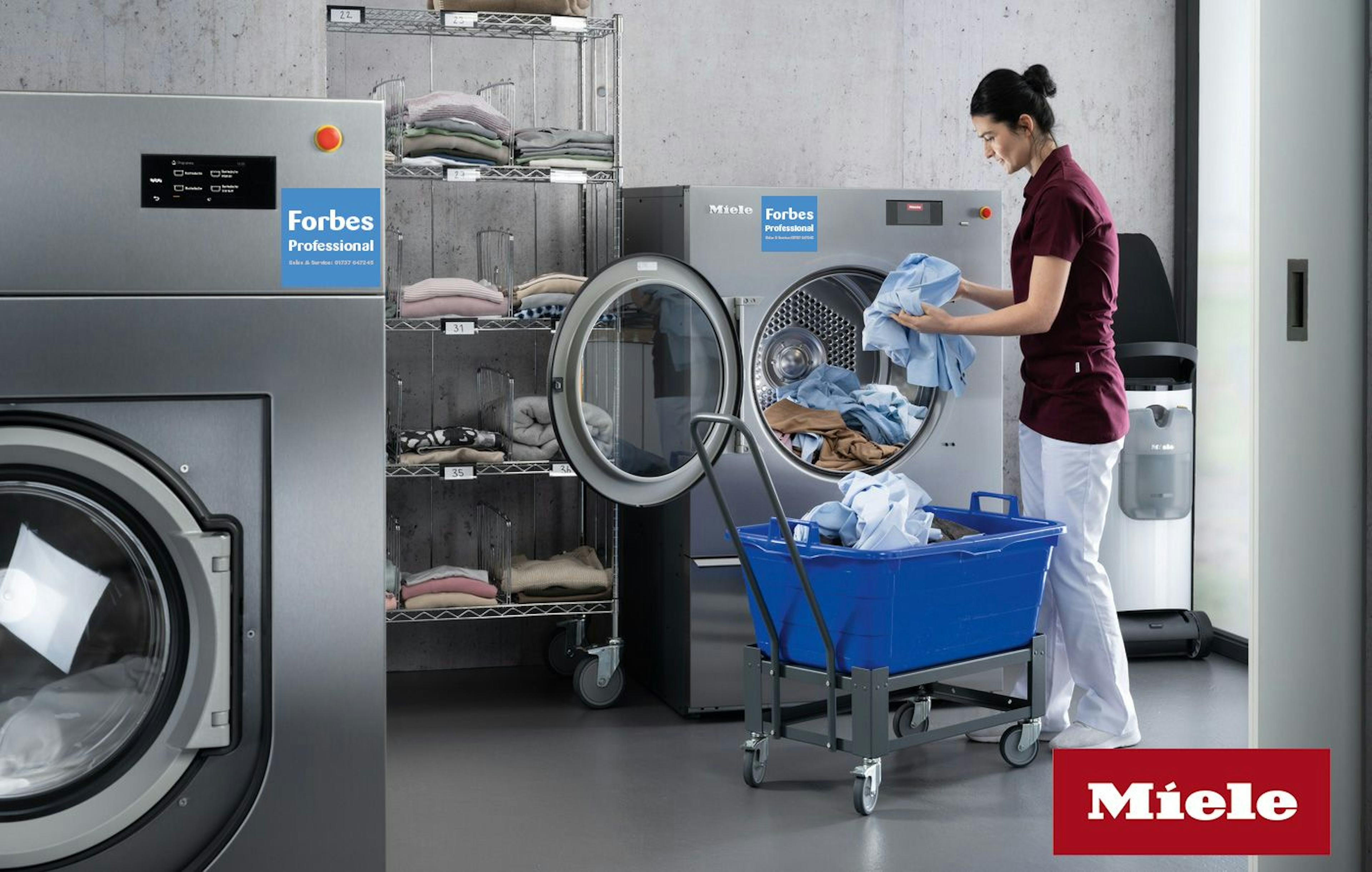Miele laundry machines and commercial dishwashers awarded for their hygiene standards.
