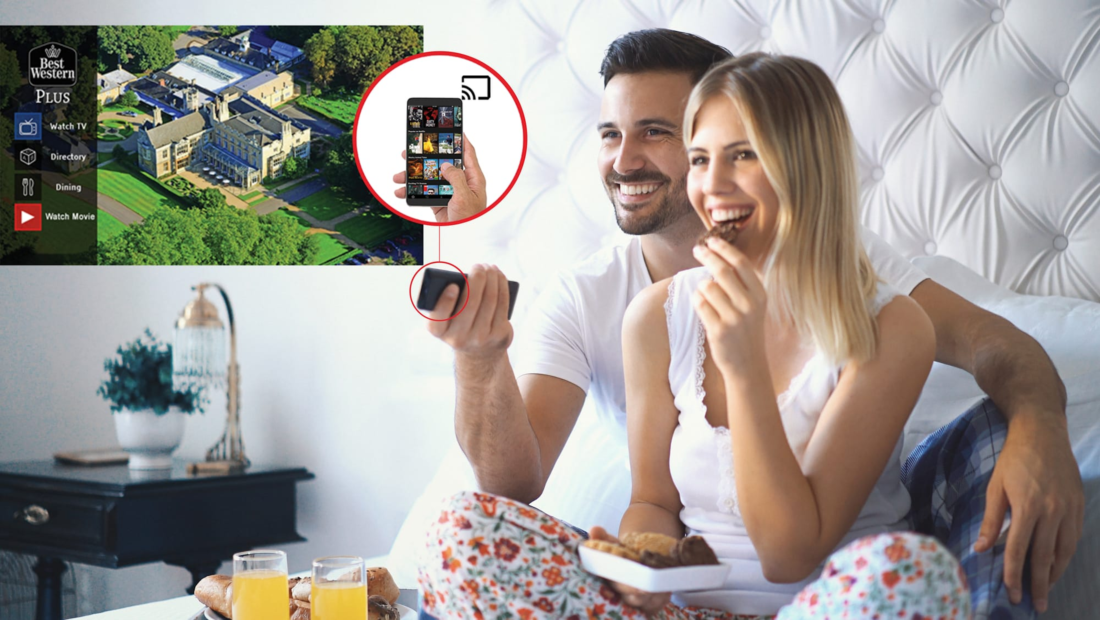 Revolutionising the Hotel TV Experience with secure access to Netflix and Beyond.