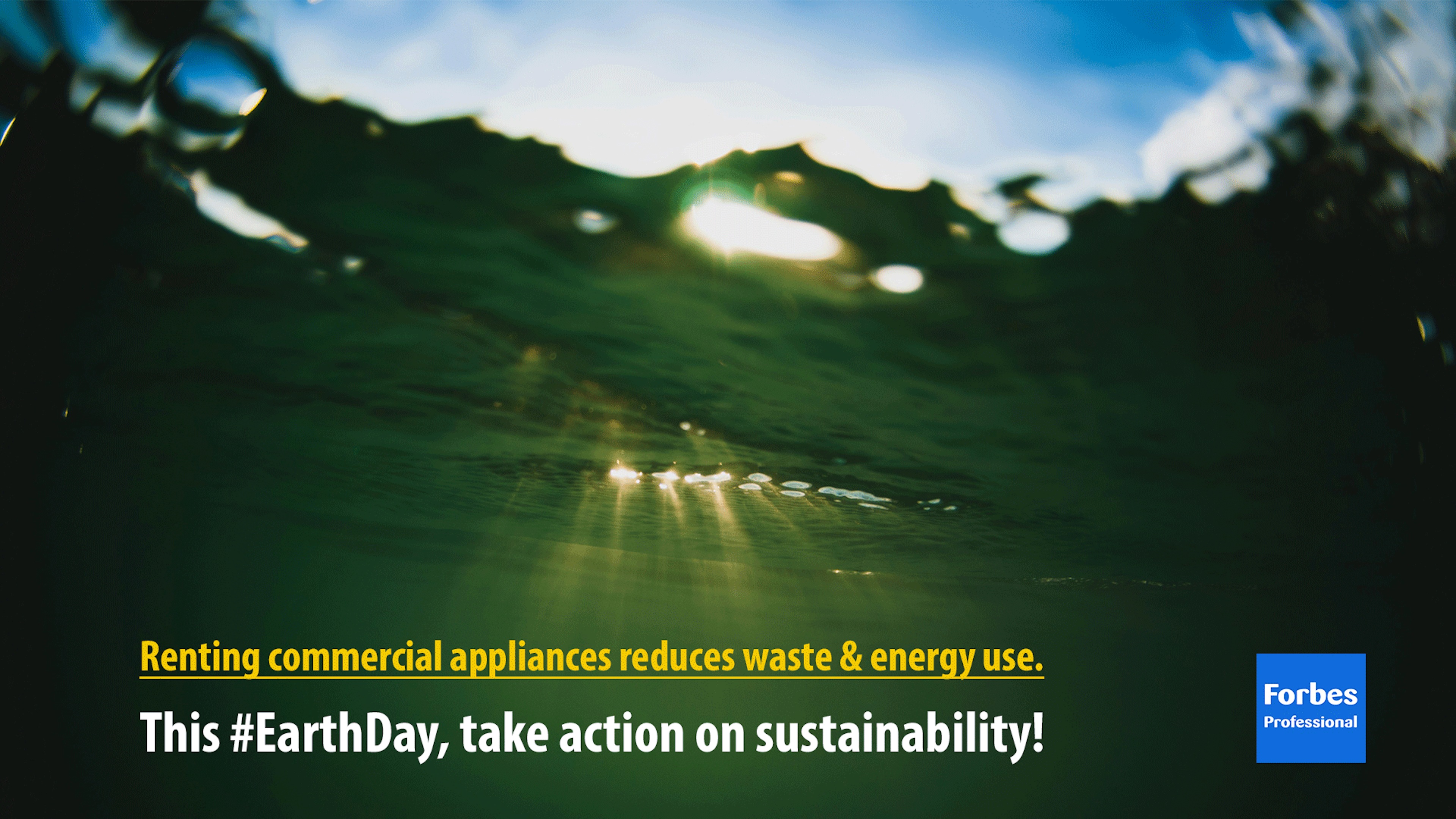 This Earth Day, take a step towards a greener future.