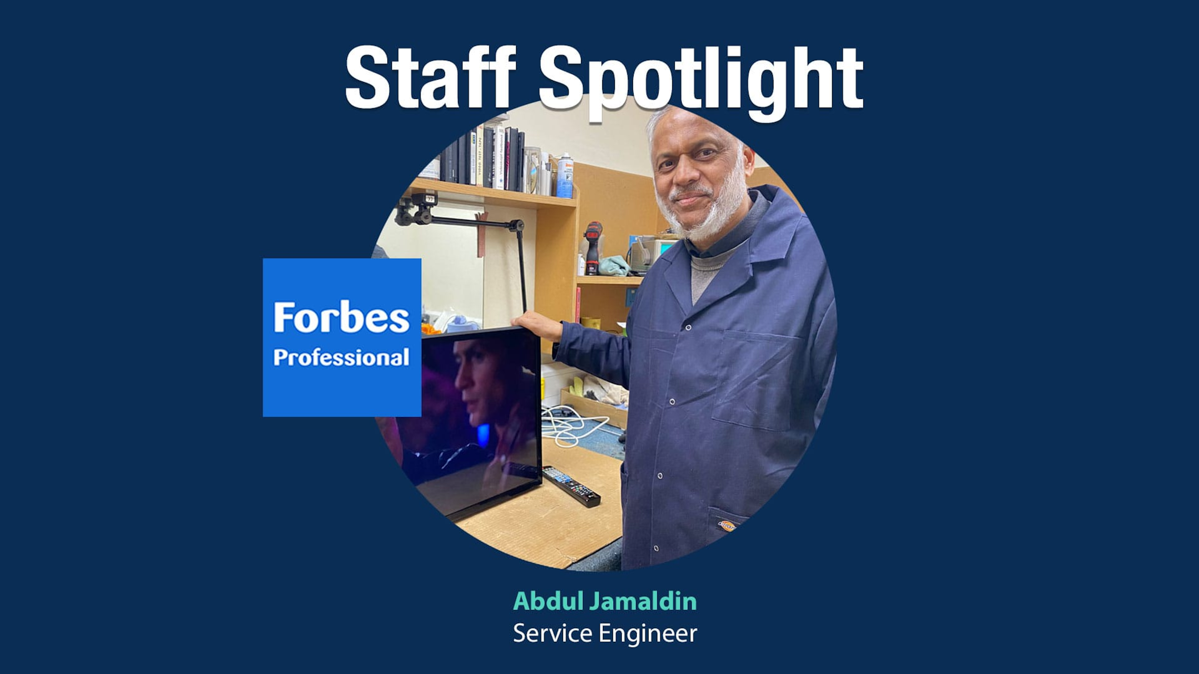 Staff Spotlight: Abdul Jamaldin