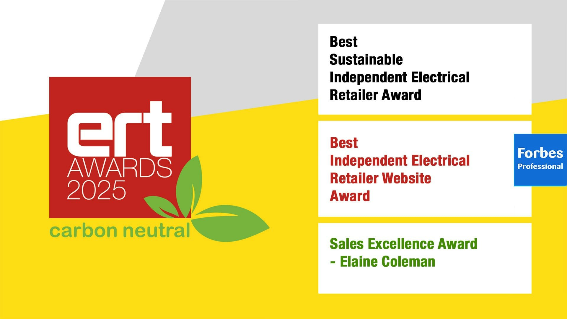 Forbes Shortlisted for Three ERT Awards 2025 Forbes Shortlisted for Three ERT Awards 2025