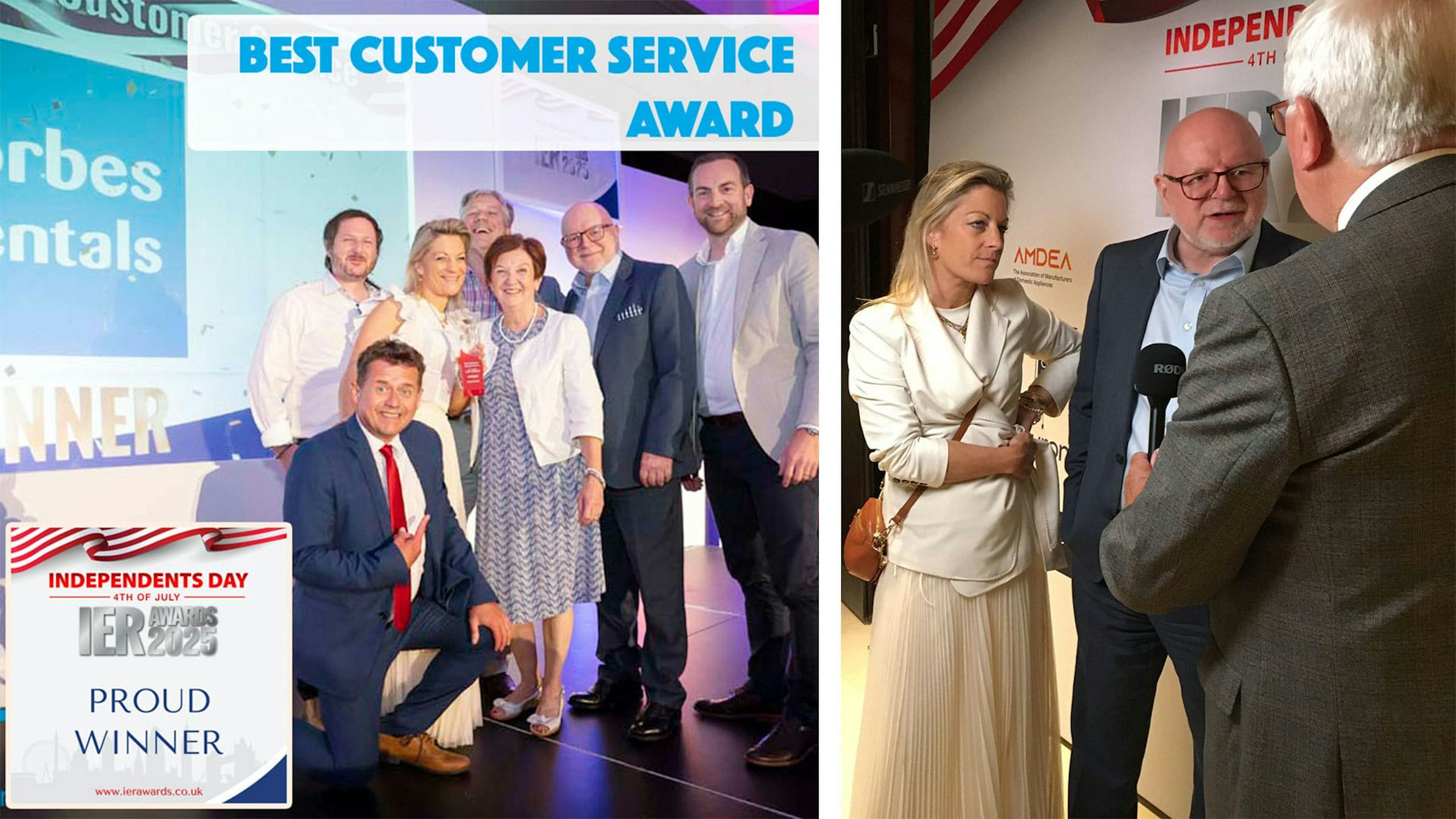 A Proud Win at the IER Awards - Recognising Excellence Across Our Business