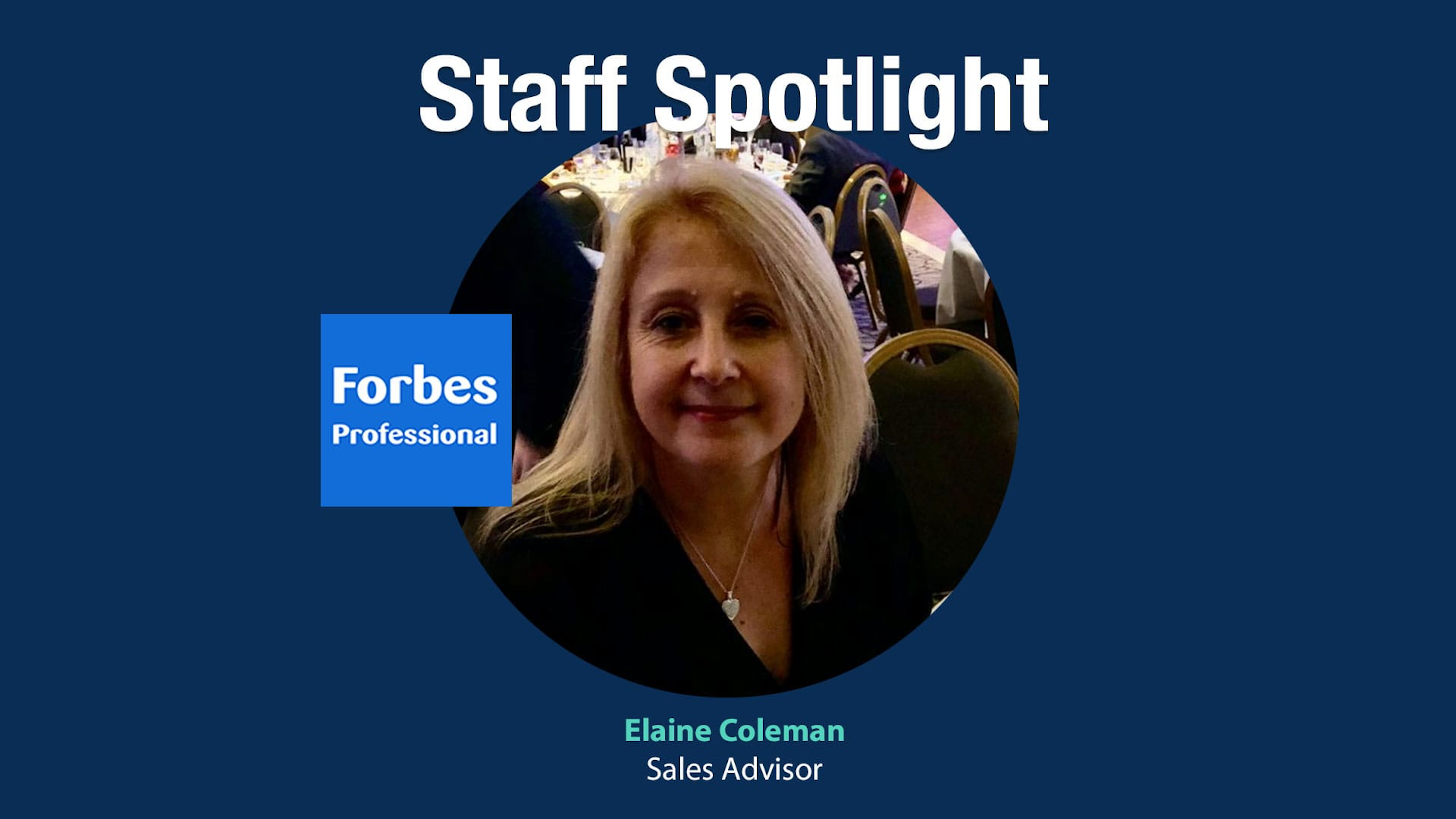 🌟 Staff Spotlight: Celebrating Our Award-Winning Sales Star, Elaine Coleman