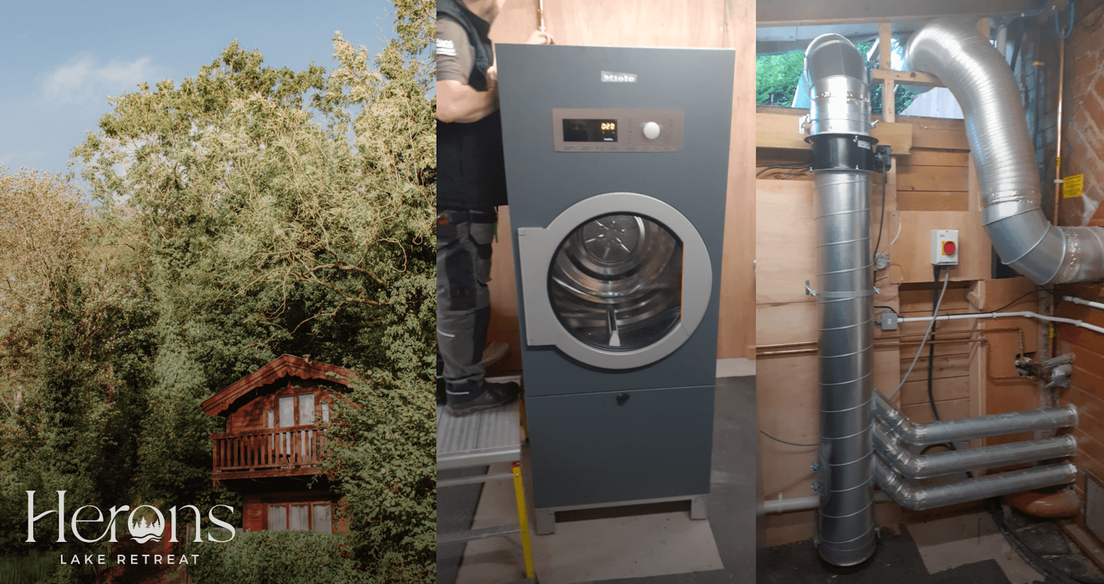 Forbes Professional Expands Laundry Facilities at Heron’s Lake Retreat